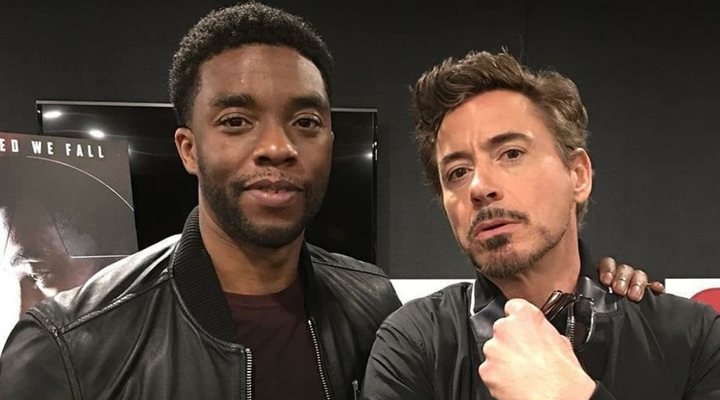 Robert Downey Jr. y Chadwick Boseman