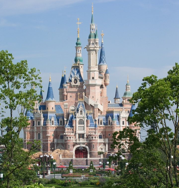 Castillo de Disneyland Shanghai