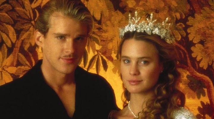 Cary Elwes y Robin Wright en 'La princesa prometida'