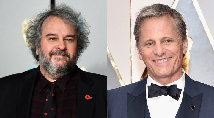 Viggo Mortensen y Peter Jackson