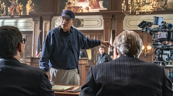 Aaron Sorkin en el rodaje de. 'El juicio de los 7 de Chicago'