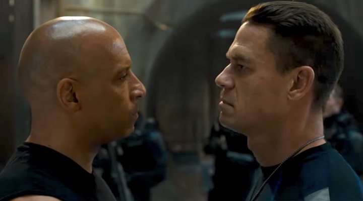 Vin Diesel y John Cena en 'Fast & Furious 9'