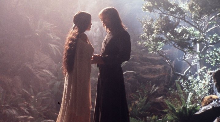 Liv Tyler y Viggo Mortensen en 'El señor de los anillos'