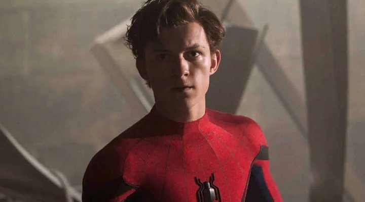 Tom Holland como Spider-Man