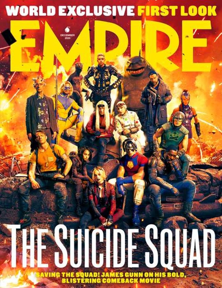 Portada de Empire de 'El escuadrón suicida'