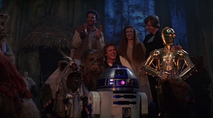  Final de 'Star Wars: El retorno del Jedi'