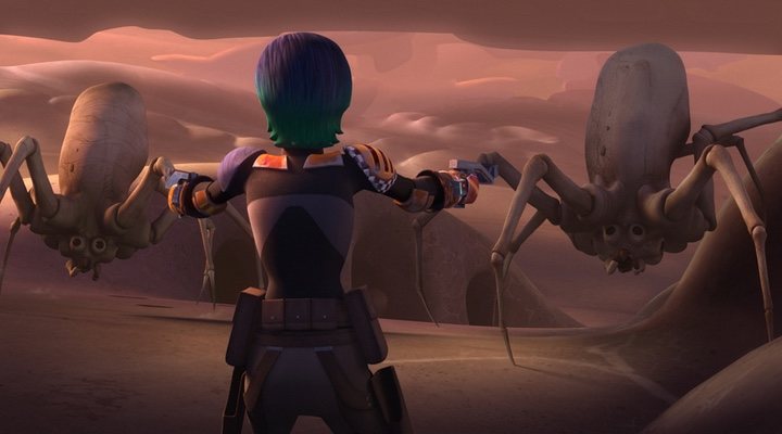  Arañas de 'Star Wars Rebels'