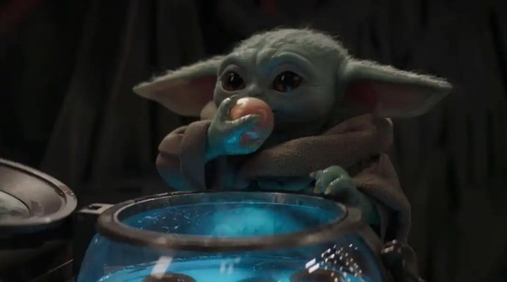 Baby Yoda en 'The Mandalorian'