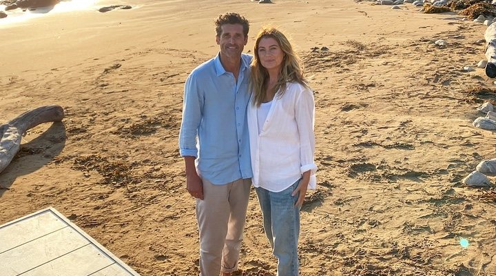 Patrick Dempsey y Ellen Pompeo en 'Anatomía de Grey'