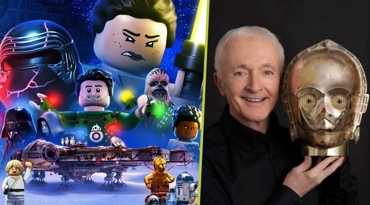  Anthony Daniles, voz de C-3PO en 'LEGO Star Wars: Especial felices fiestas'