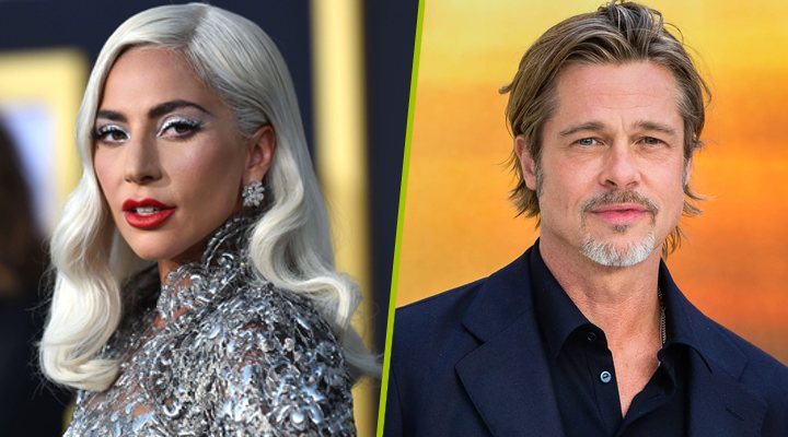 Lady Gaga y Brad Pitt