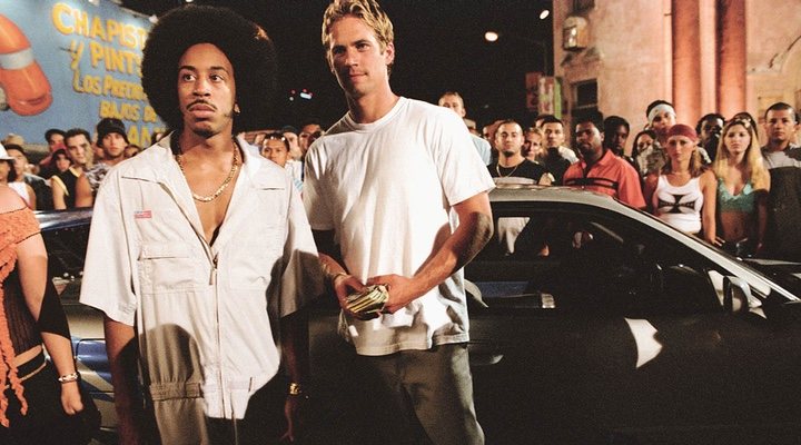  Ludacris y Paul Walker en 'Fast & Furious'