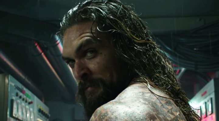 'Jason Momoa en Aquaman'