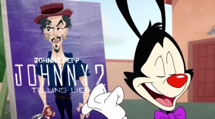 Johnny Depp en 'Animaniacs'