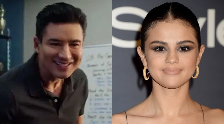 Mario Lopez en 'Salvados por la campana' y Selena Gomez