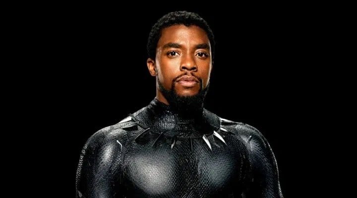 Chadwick Boseman como 'Black Panther'