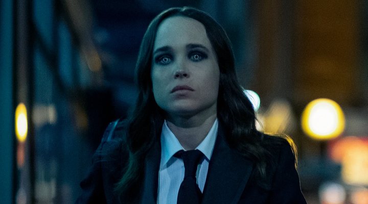 Elliot Page, antes Ellen Page, en 'The Umbrella Academy' como Vanya