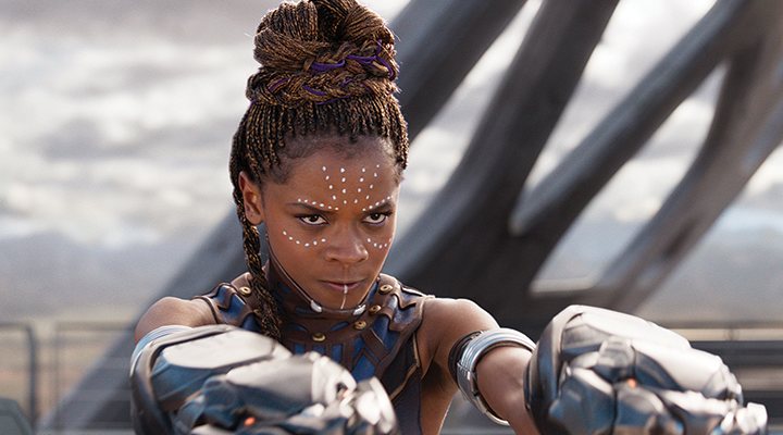 'Letitia Wright en Black Panther'