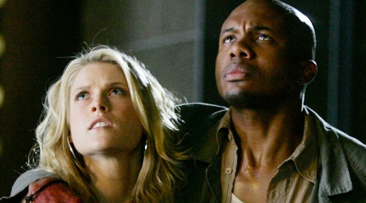 'Ali Larter y Leonard Roberts en Héroes'