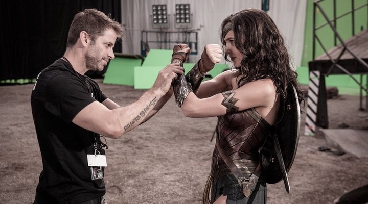  Zack Snyder rodando 'Liga de la Justicia' con Gal Gadot