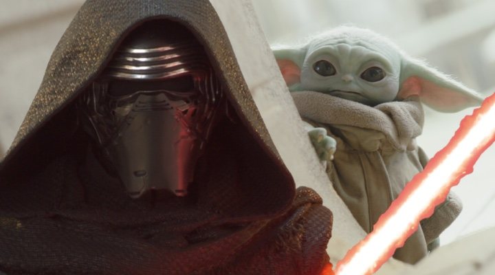  'Star Wars', Kylo Ren y Grogu