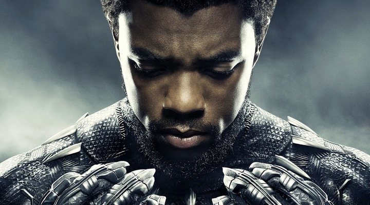  Chadwick Boseman como 'Black Panther'