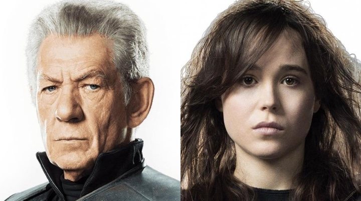 Ian McKellen y Elliot Page en 'X-Men: Días del futuro pasado'