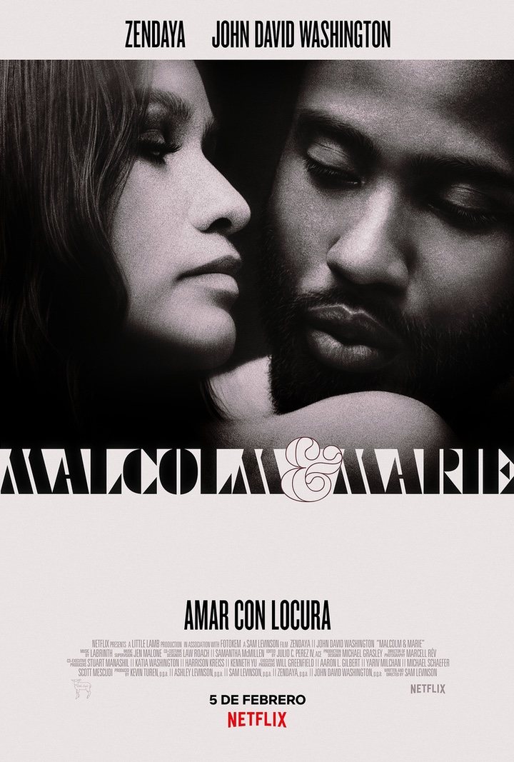 Póster de 'Malcolm & Marie'