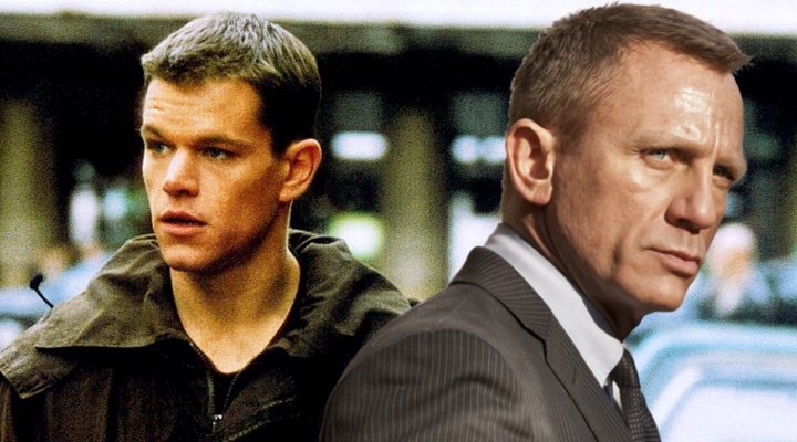  James Bond, ¿le copió el tono a Jason Bourne?