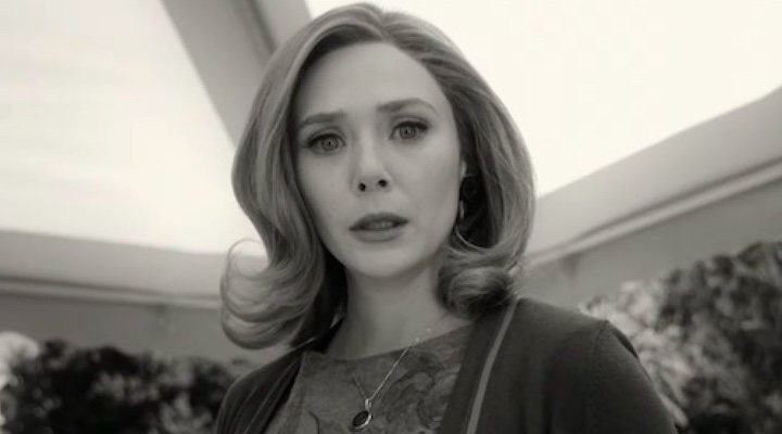 Elizabeth Olsen en 'Bruja Escarlata y Visión'