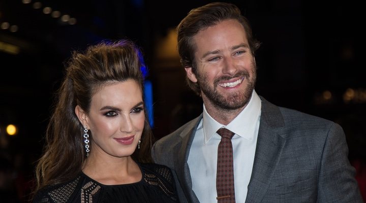 Elizabeth Chambers y Armie Hammer