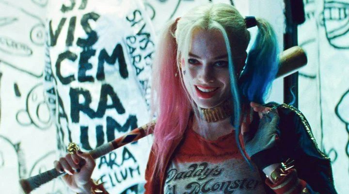 'Margot Robbie como Harley Quinn'