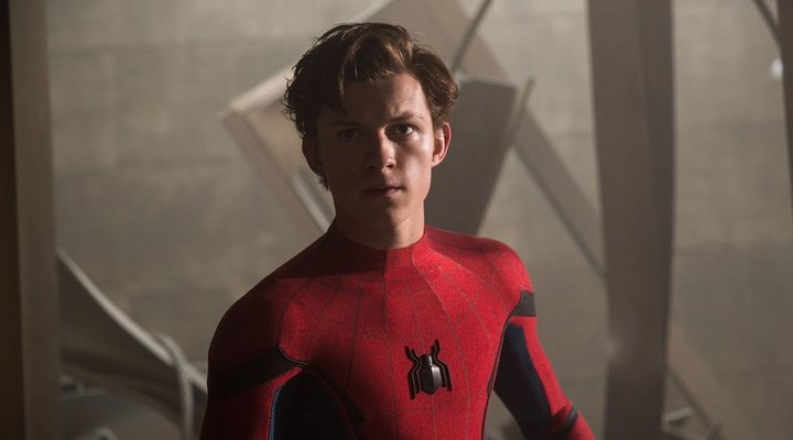  Tom Holland como 'Spider-Man'