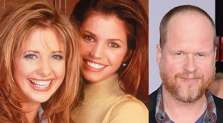 Sarah Michelle Gellar, Charisma Carpenter y Joss Whedon