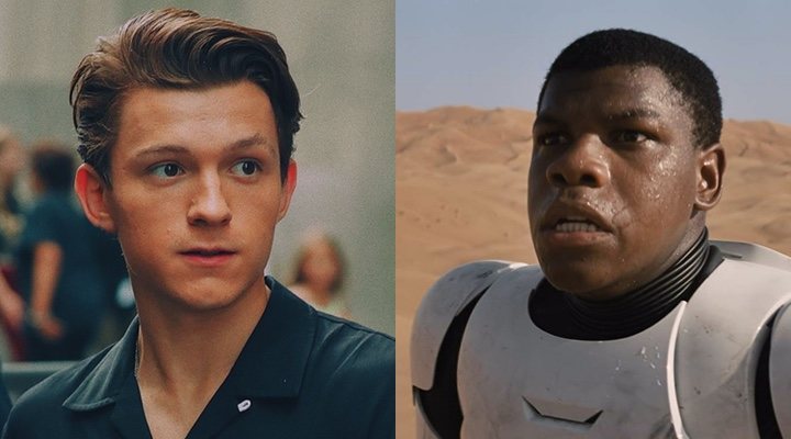 Tom Holland y John Boyega