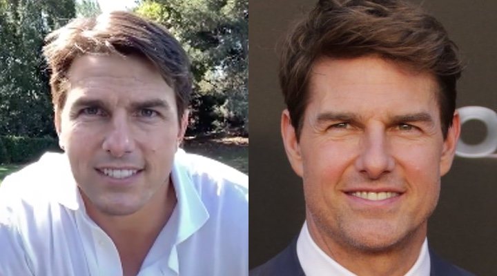 El deepfake de Tom Cruise y el verdadero Tom Cruise