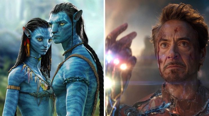 'Avatar' y 'Vengadores: Endgame'