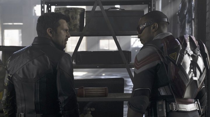  Sebastian Stan y Anthony Mackie en 'Falcon y el Soldado de Invierno'