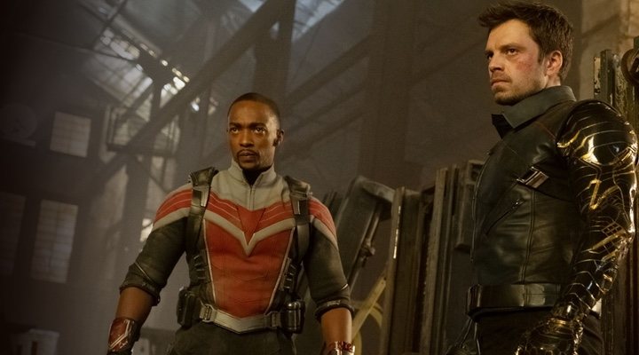  Anthony Mackie y Sebastian Stan en 'Falcon y el Soldado de Invierno'