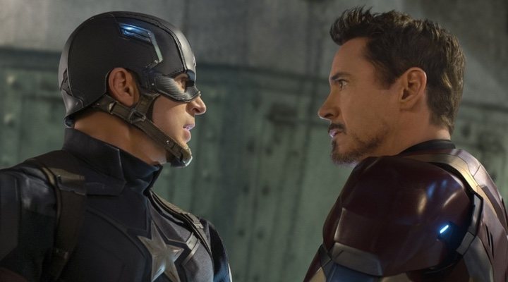  Chris Evans y Robert Downey Jr. en el Universo Cinematográfico Marvel