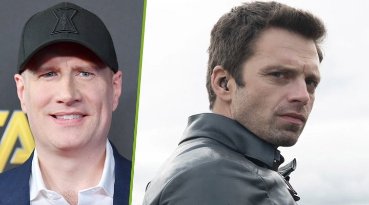  Kevin Feige y Sebastian Stan