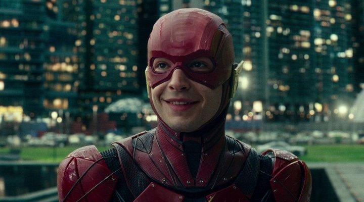 Ezra Miller como Flash en 'Liga de la Justicia'