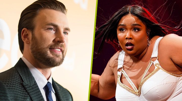 Lizzo y Chris Evans