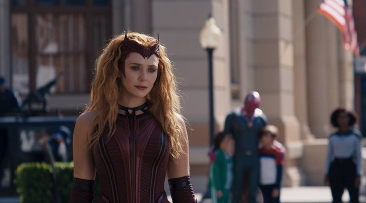  Elizabeth Olsen en 'Bruja Escarlata y Visión'