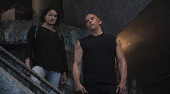  Michelle Rodriguez y Vin Diesel en 'Fast & Furious 9' (2021)