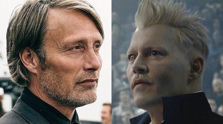 Mads Mikkelsen y Johnny Depp