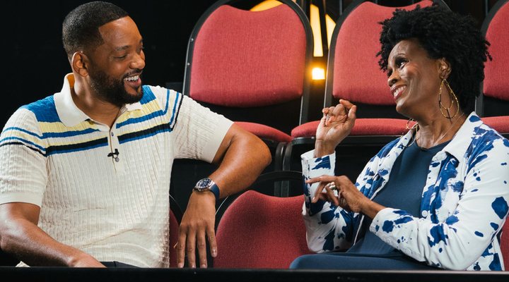 Will Smith y Janet Hubert en la reunión de 'El príncipe del rap'