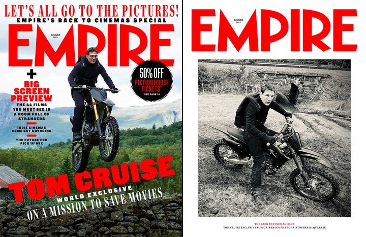  Portada de Empire con Tom Cruise en 'Misión Imposible 7'