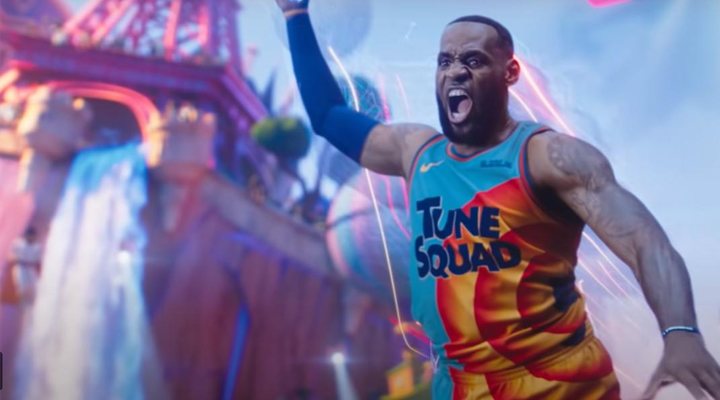 Lebron James en 'Space Jam: 'Nuevas Leyendas'