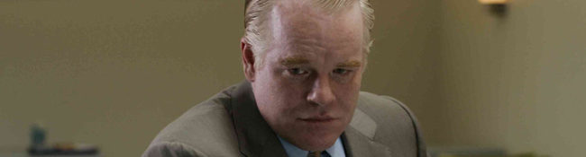 Seymour Hoffman y Robin Wright en 'Moneyball'